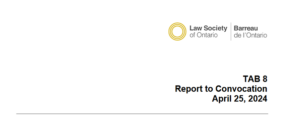 Ontario Law Society releases a whitepaper on generative AI usage of its licensees