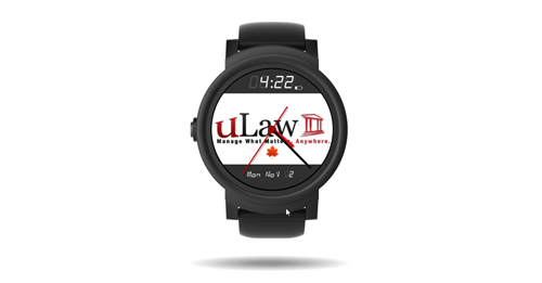 uLaw tech update: fancy watches, toggl integration, new .io domain name
