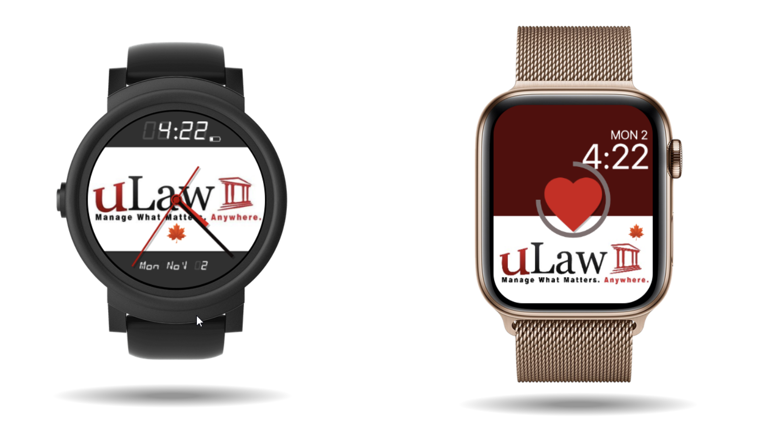 uLaw wearables: watch your finances in a new way, with mobile also