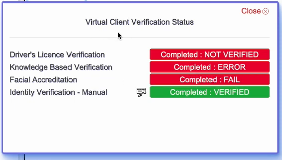 Expense recovery for using uLaw Virtual Verification