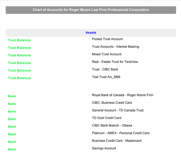 Chart of Accounts refresher: get compliant!