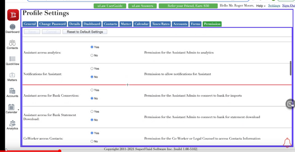 Managing permissions for bookkeepers and assistants to connect to your bank