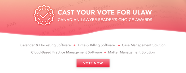 Ending soon: Vote for uLaw! (Chance to win $200)
